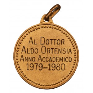 WŁOCHY medal Al Dottor - Aldo Ortensia