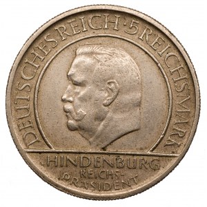 Niemcy - 5 marek 1929 - D - Przysięga Weimarska