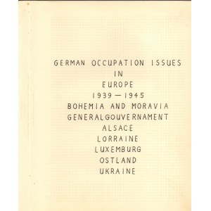 Album 35 ( Czechy i Morawy, Generalna Gubernia, Alzacja, Luksemburg, Lorraine, Ukraina, Ostland, Europa) 64 str.