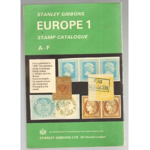 Katalog znaczków Europa 1 ( A - F) Stanley Gibbons