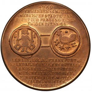 Medal - Niemcy - Kulturalne Stowarzyszenie DDR 1985