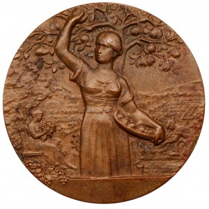 Medal - Niemcy - Duisburg - wystawa ogrodnicza 1908