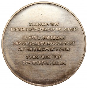 Medal - przyjaźń niemiecko - radziecka 1945
