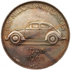 Medal - Niemcy - 5 milionowy Volkswagen 1945 - 1961