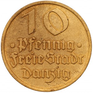 Gdańsk - 10 fenigów 1932 - Dorsz