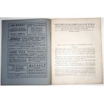 UMELECKÝ PRIEMYSEL, 1923 [veľmi pekný výtlačok] Monumentálne maliarske techniky, Zodiakálne mapy z druhej polovice 17. storočia, Danzig Zdunowie, Kovové remeslá, Zlatníctvo, Morenie dreva, Poľský grafický slovník Gdansk