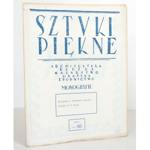 SZTUKI PIĘKNE, 1926, Laszczka K., Degas E., Fedkowicz J., Żurawski S., Dąbrowski S., Hryńkowski J.Ejbisz E.,Zawadowski W., Krzyżanowski W.
