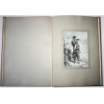 ALBUM GRAFÍK ŠPANIELSKYCH UMELCOV, 1886 [veľký formát] Album de Dessins D'Artistes Espagnols