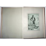 ALBUM GRAFIKY ŠPANĚLSKÝCH UMĚLCŮ, 1886 [velký formát] Album de Dessins D'Artistes Espagnols