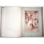 ALBUM GRAFÍK ŠPANIELSKYCH UMELCOV, 1886 [veľký formát] Album de Dessins D'Artistes Espagnols