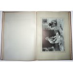 ALBUM GRAFIKY ŠPANĚLSKÝCH UMĚLCŮ, 1886 [velký formát] Album de Dessins D'Artistes Espagnols