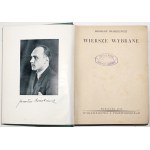 Iwaszkiewicz J., WIERSZE WYBRANE, 1938 [1. Aufl., Porträt des Autors].