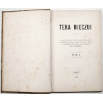 Kaczkowski Z., TEKA NIECZUI, Paryż 1883 [Galicja, Stańczycy] wyd.1