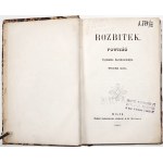 Kaczkowski Z., ROZBITEK, Roman, Vilnius 1861, Bd. 3