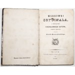 Korzeniowski J., WĘDRÓWKI ORYGINAŁA, 1848 [1. vydání].