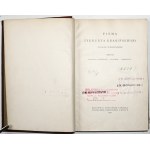 Krasiński Z., PISMA, Bd. 1-9, 1912 [luxuriöser Einband K. Wójcik] [vollständig].