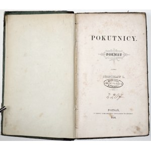Lasocki B., POKUTNICY poemat, 1854