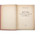 Latanowicz S., SATYRA I POLEMIKA PRASOWA z przed 100 laty, 1931 [Listopadové povstání].