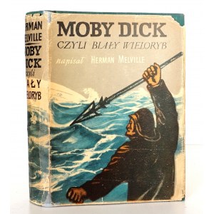 Melville H., MOBY DICK czyli BIAŁY WIELORYB [wyd.1] [oprac. graf. JaworowskiJ.]
