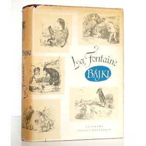 La Fontaine J., BAJKI, z ilustracjami Grandville'a [wyd.1]