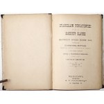 [Poniatowski S.], STANISŁAW PONIATOWSKI AND MAURYCY GLAYRE, 1901 vol. 1-2 [partitions of Poland].