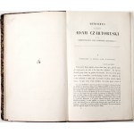 Czartoryski A.J., MEMOIRES DU PRINCE ADAM CZARTORYSKI, t-12, 1887