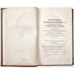 Kołłątaj H., KOŁŁĄTAJA KORRESPONDENCYA LISTOWNA Z T. CZACKIM, 1844