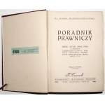 Buczma-Czapliński M., PORADNIK PRAWNICZY zbiór ustaw oraz pism… 1929
