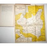 Gieysztor J., PRAWO KOLEJOWE I TARYFY, 1928 [mapa Koleje Rzeczypospolitej Polskiej]