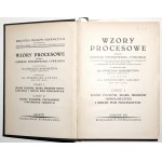 Rosenbluth S., WZORY PROCESOWE cz.1-2, 1933 [ładny egz.]