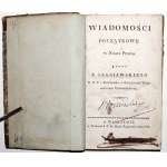 Szaniawski F., WIADOMOŚCI POCZĄTKOWE W NAUCE PRAWA, 1817