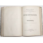 Wodzicki K., [3w1] ZAPISKI ORNITOLOGICZNE - BOCIAN - JASKÓŁKA - WRÓBEL, 1877