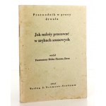 Muller-Thomas, PRZEWODNIK PRACY DRWALA, 1941 [Jak należy pracować z zrębach sosnowych]