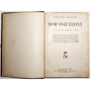 Albinowska, DOM OSZCZĘDNY - PRZEPISY potrawy, 1906 [b.interesująca]