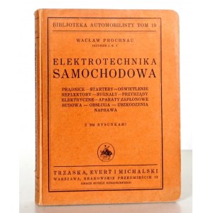 Prochnau W., ELEKTROTECHNIKA SAMOCHODOWA, 1931
