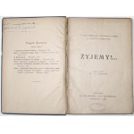 Habdank F., [spirytyzm] ŻYJEMY!... , 1925 [medium Domańska, Ochorowicz, Watraszewski]