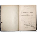 Mieszkowski W. [wpis autora], ZNAJOMOŚĆ LUDZI czyli o TEMPERAMENTACH W ŻYCIU LUDZKIEM, 1930