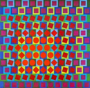 Victor VASARELY (1906 - 1977), Holovan-2, 1964