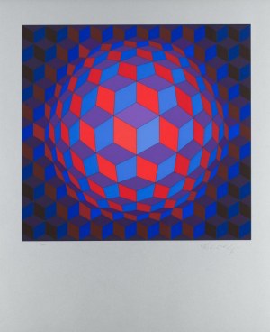 Victor VASARELY (1906 - 1977), Cheyt-Rond, 1970