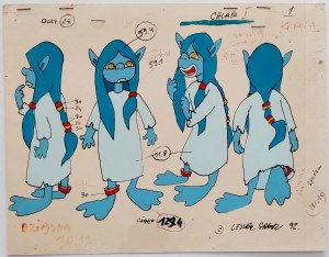 Chlapa I - Film pod strasznym tytułem folia animacyjna proj. Leszek Gałysz [ca 1992]