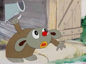 Film pod strasznym tytułem - plonek Chobołt - folia animacyjna proj. Leszek Gałysz [ca 1992]