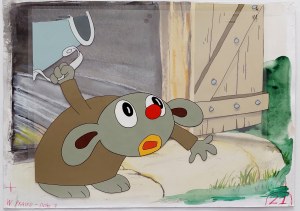 Film pod strasznym tytułem - plonek Chobołt - folia animacyjna proj. Leszek Gałysz [ca 1992]