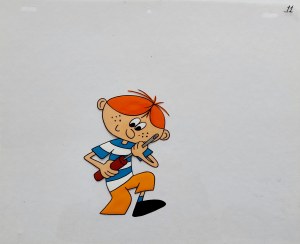 Pomysłowy Dobromir folia animacyjna proj. Leszek Gałysz [11 / ca 1972]
