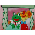 Kulfon i Monika folia animacyjna proj. Leszek Gałysz, Krzysztof Rynkiewicz [ca 1997]