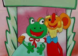 Kulfon i Monika folia animacyjna proj. Leszek Gałysz, Krzysztof Rynkiewicz [ca 1997]