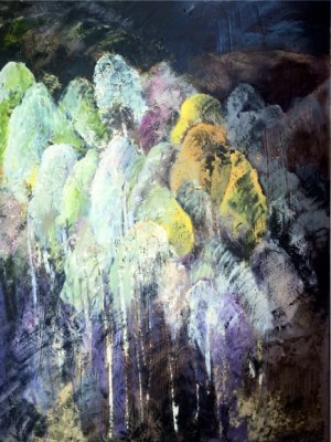 Hanna Gąsienica-Samek, „Drzewa-impresja”, 1983