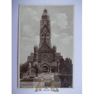 Ruda Śląska, Nowy Bytom, kościół ok. 1930