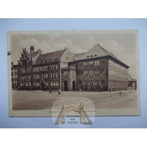 Zabrze, Hindenburg, School, 1928