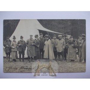 Kuźnia Raciborska bei Racibórz, Jagd, Adel, 1913