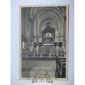 Katowice, Panewniki, monastery church, altar, 1932